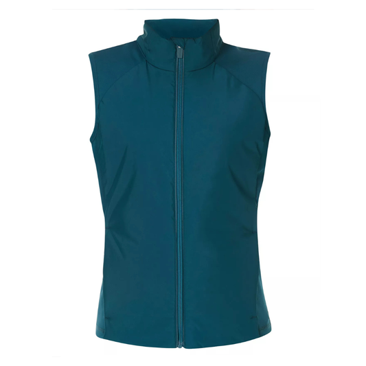 Sweaty Betty Limitless Run Gilet in Deep Green SS26