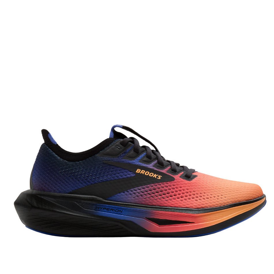 Brooks Men's Hyperion 3 Running Shoes in Blue/Coral/Papaya SS26