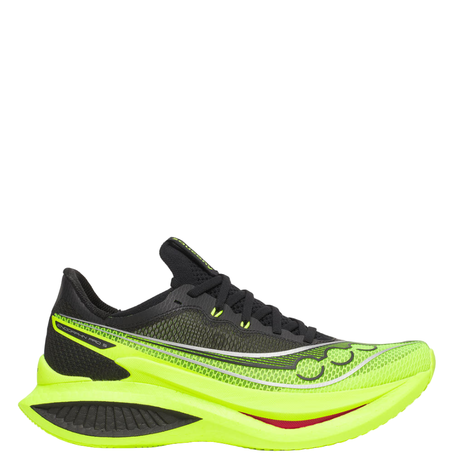 Saucony Men's Endorphin Pro 5 Running Shoes in Citron/Black SS26