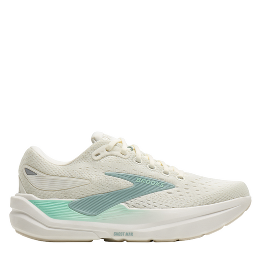 Brooks Women's Ghost Max 3 Running Shoes in Coconut/Yucca/Gray Mist SS26