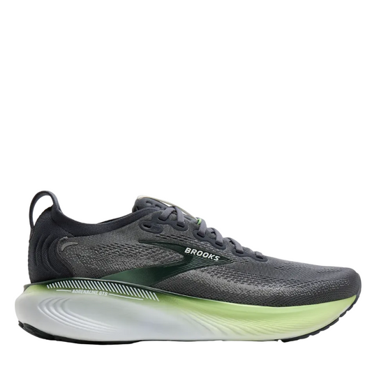 Brooks Men's Adrenaline GTS 25 Running Shoes in Grey/Paradise Green/Spruce AW26