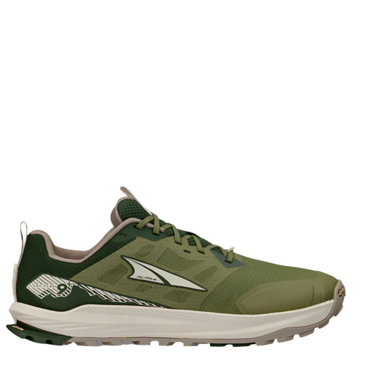 Altra Men's Lone Peak 9+ Trail Running Shoes in Green AW25