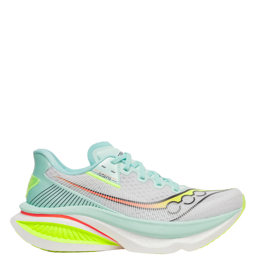 Saucony Women's Endorphin Azura Running Shoes in White/Splash SS26