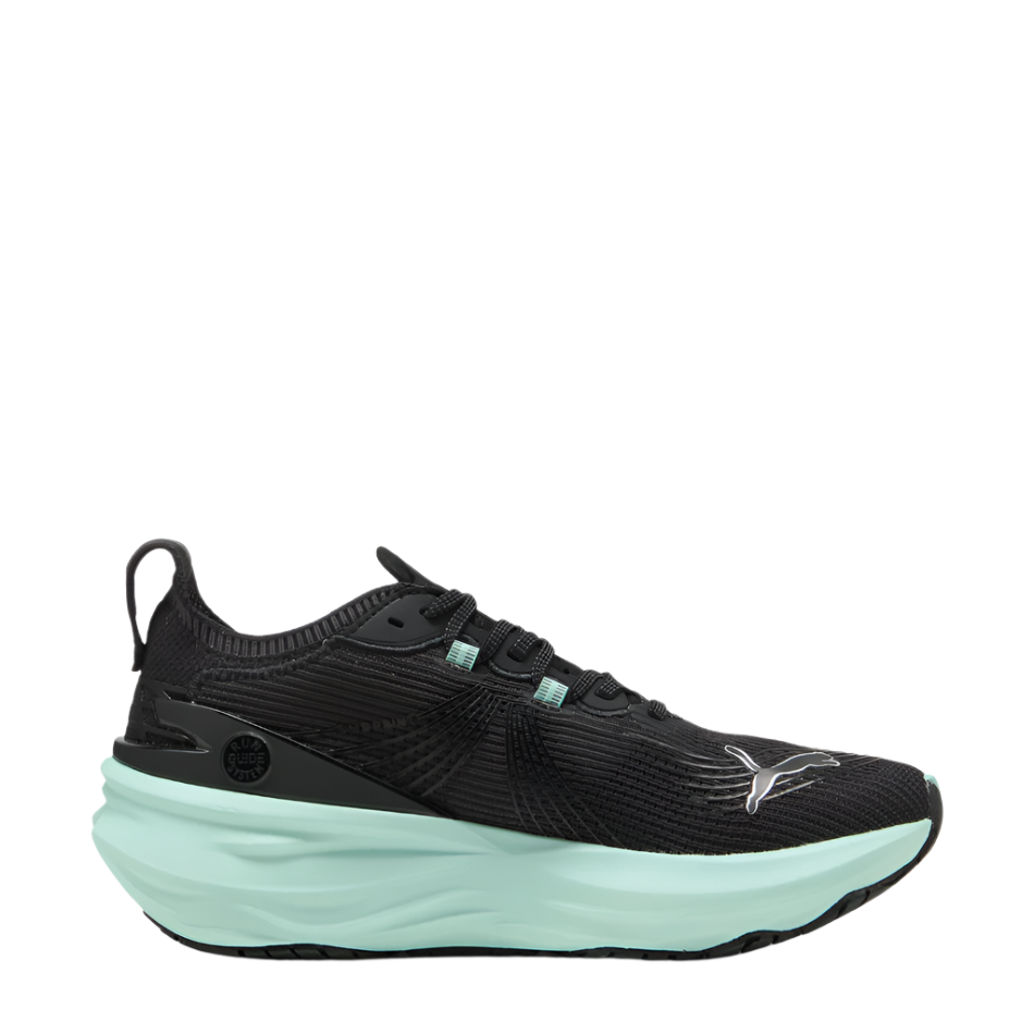 PUMA Women's Foreverun NITRO 2 Running Shoes in PUMA Black/Mint Melt AW25