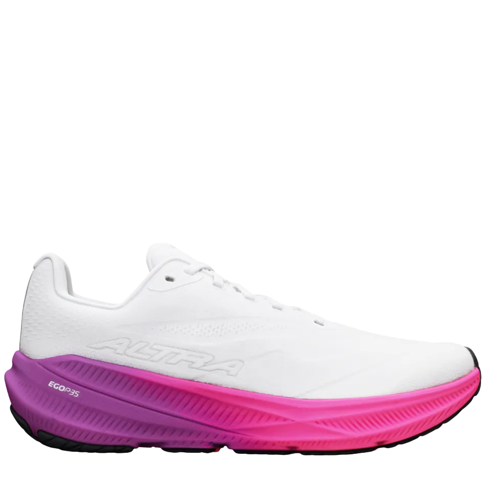 Altra Women's Experience Flow 3 Running Shoes in White/Purple Cactus Flower AW26