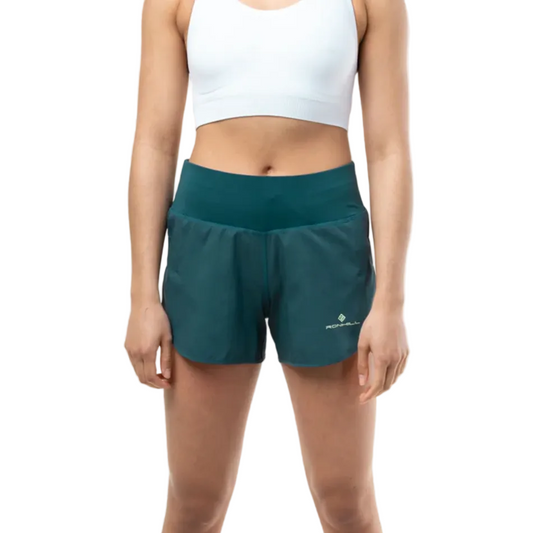 Ronhill Women's Tech 4.5" Short in Evening Haze/Seafoam SS26
