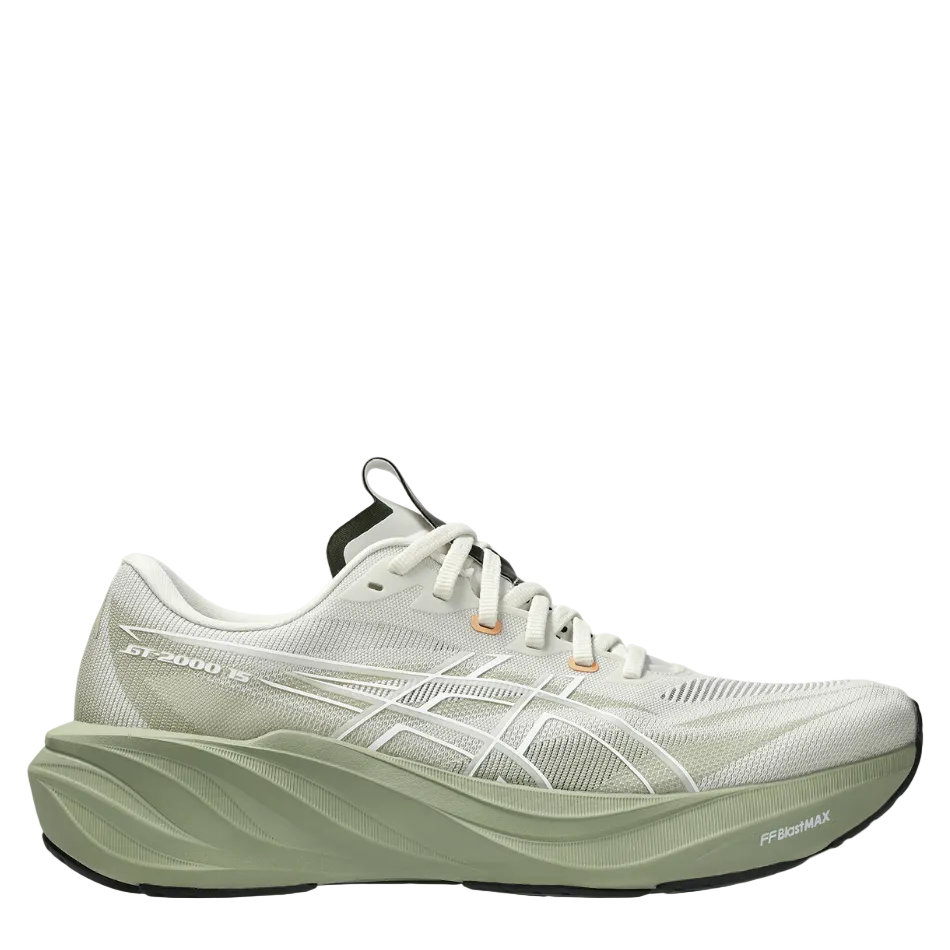 ASICS Men's GT-2000 v15 Running Shoes in Birch/Khaki Green AW26