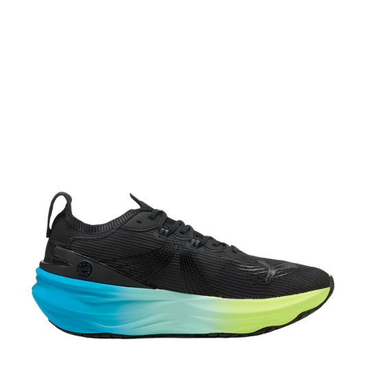 PUMA Men's Foreverrun NITRO 2 Running Shoes in PUMA Black/Fizzy Light/Speed Blue AW25