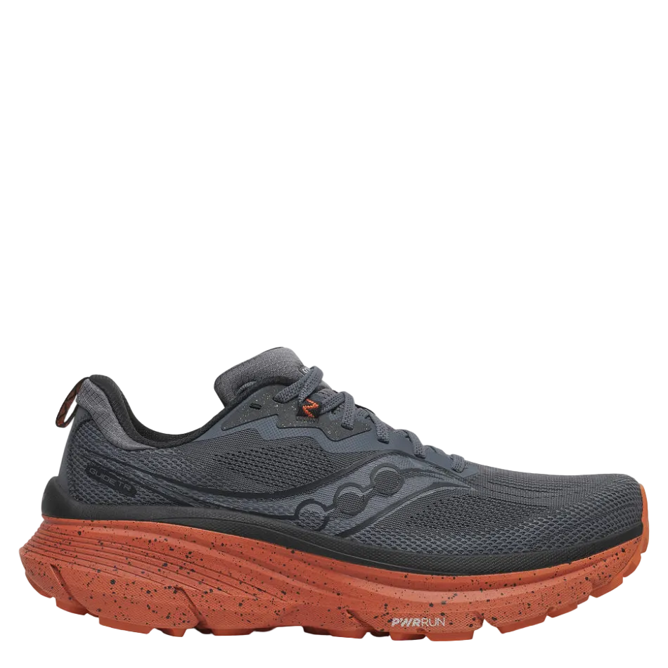 Saucony Men's Guide TR Trail Running Shoes in Carbon/Rust AW26