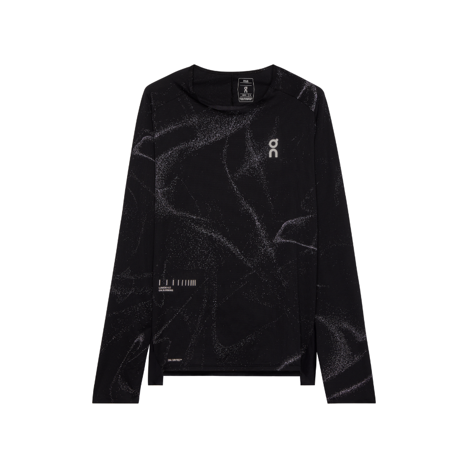 On Men's Performance Long-T Lumos in Black AW25