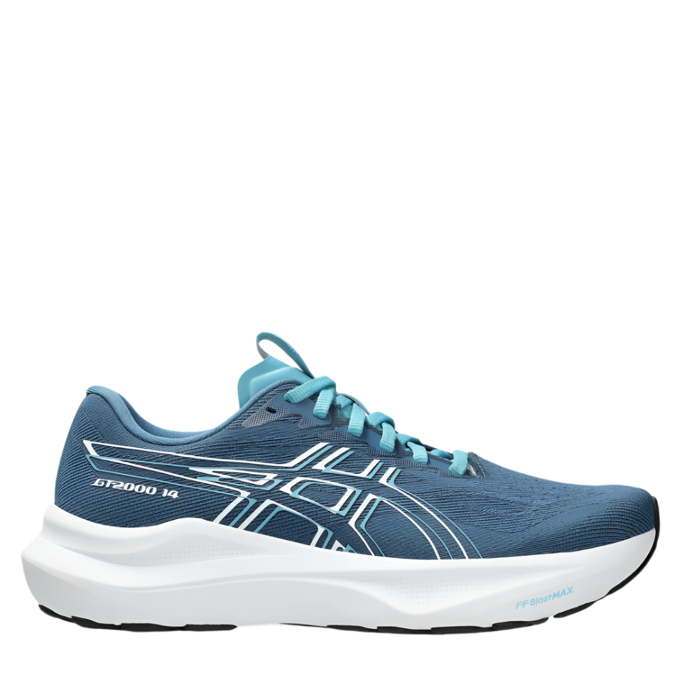 ASICS Women's GT-2000 v14 Running Shoes in Winter Sea/White AW25