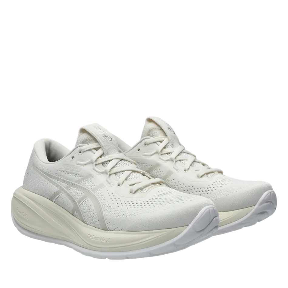 ASICS Women's GEL-CUMULUS 28 Running Shoes in Cream/Glacier Grey AW26