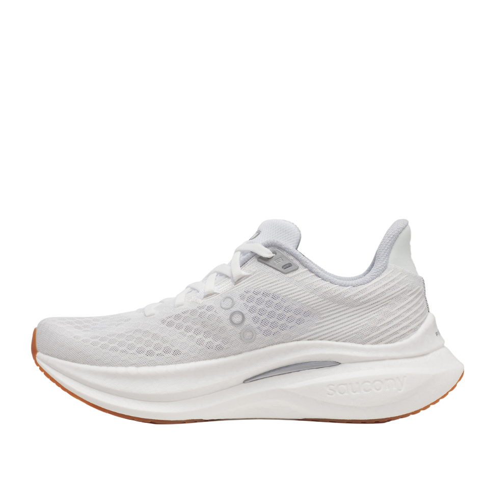 Saucony Women's Endorphin Speed 5 Running Shoes in White/Gum - Online Exclusive