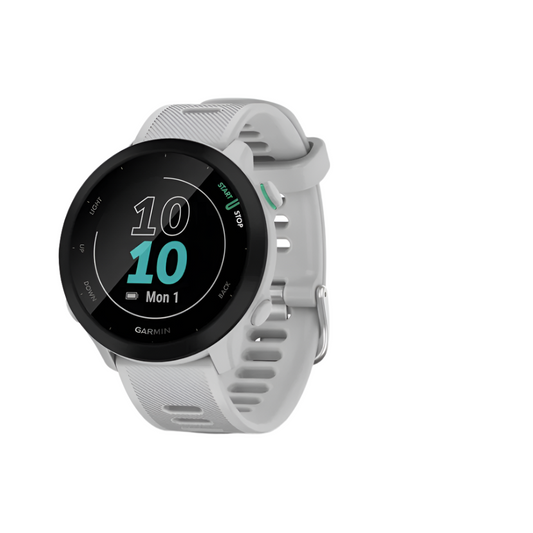 Garmin Forerunner 55 Running Watch in White