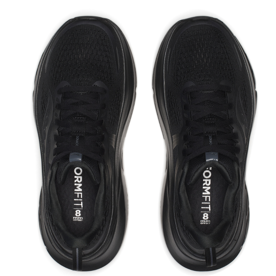 Saucony Women's Guide 18 Running Shoes in Triple Black - Online Exclusive