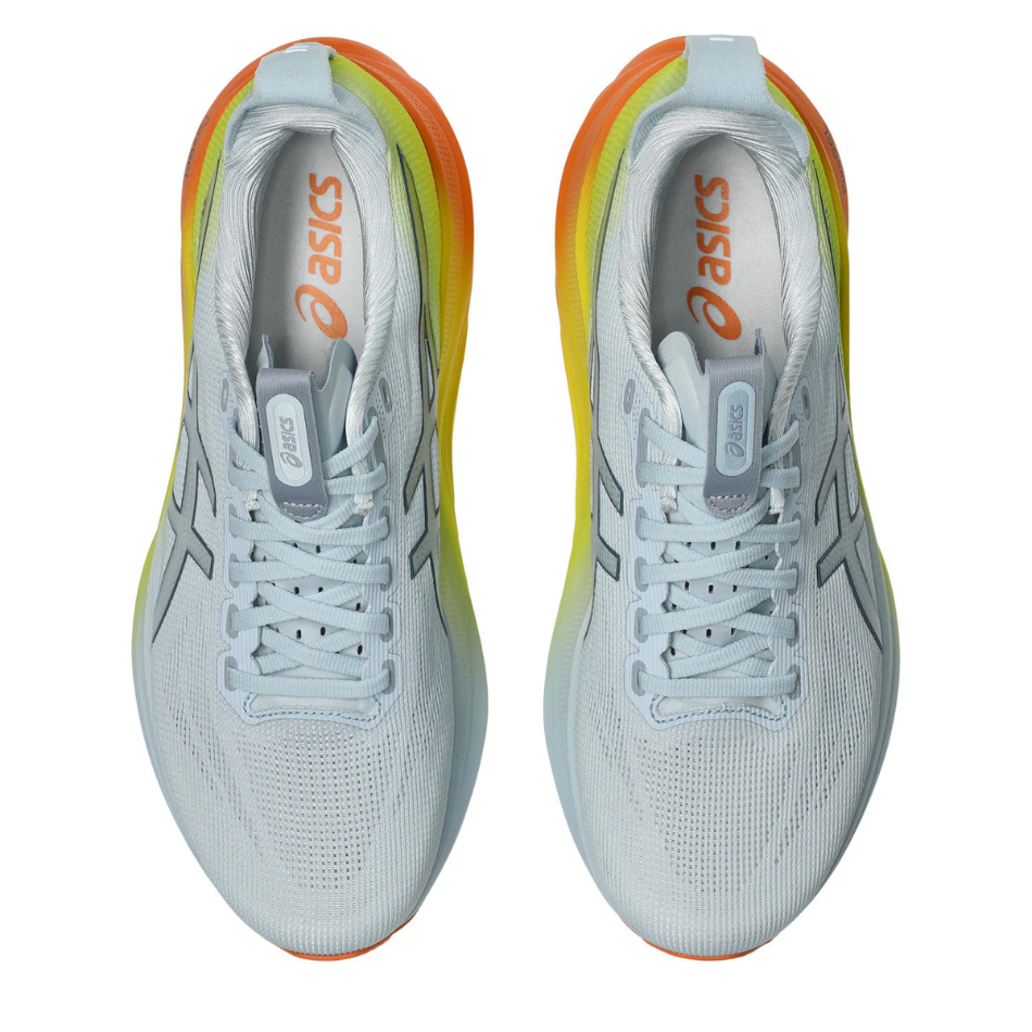 ASICS Men's GEL-KAYANO 32 Sunny Sizzle Running Shoes in Sky/Lemon Spark SS26