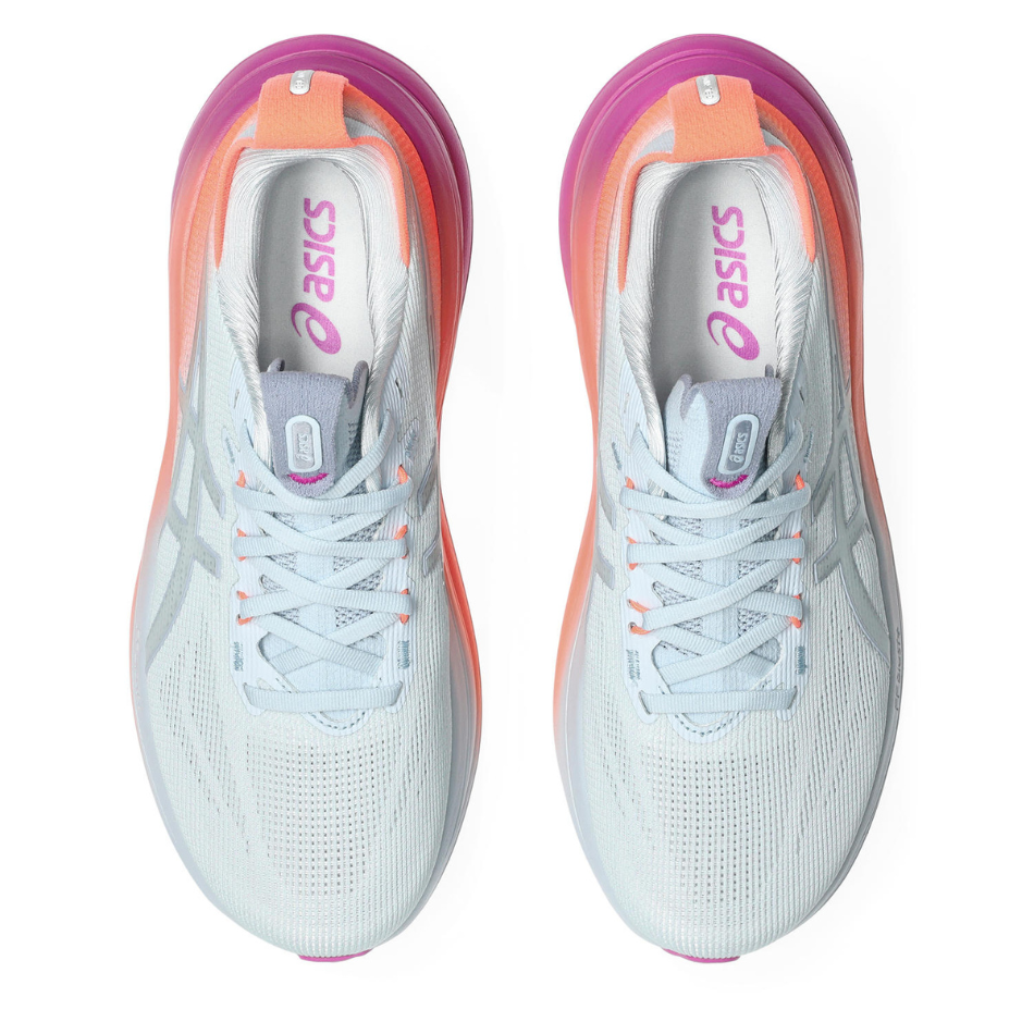 ASICS Women's GEL-NIMBUS 28 Sunny Sizzle Running Shoes in Sky/Digital Sakura SS26