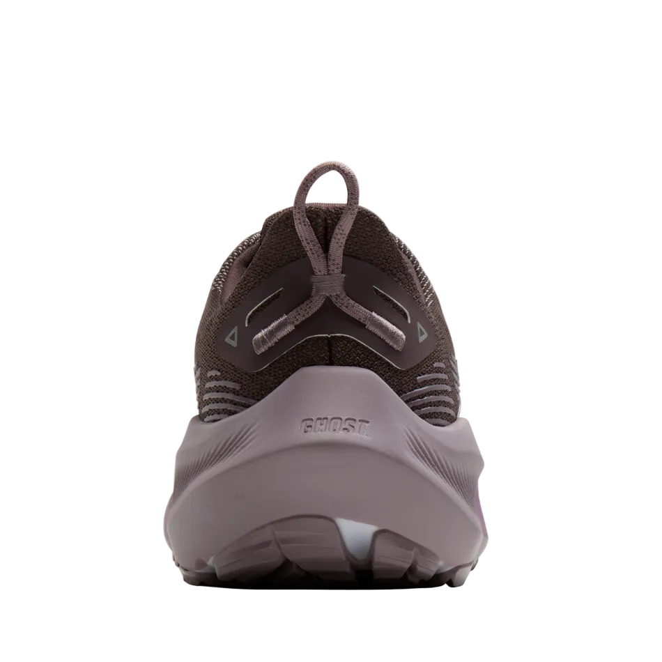 Brooks Women's Ghost Trail Running Shoes in Raisin/Purple/Metallic AW26