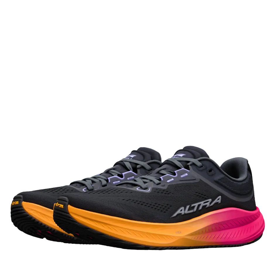 Altra Women's Torin 9 Running Shoes in Black/Black/Pink Glow AW26