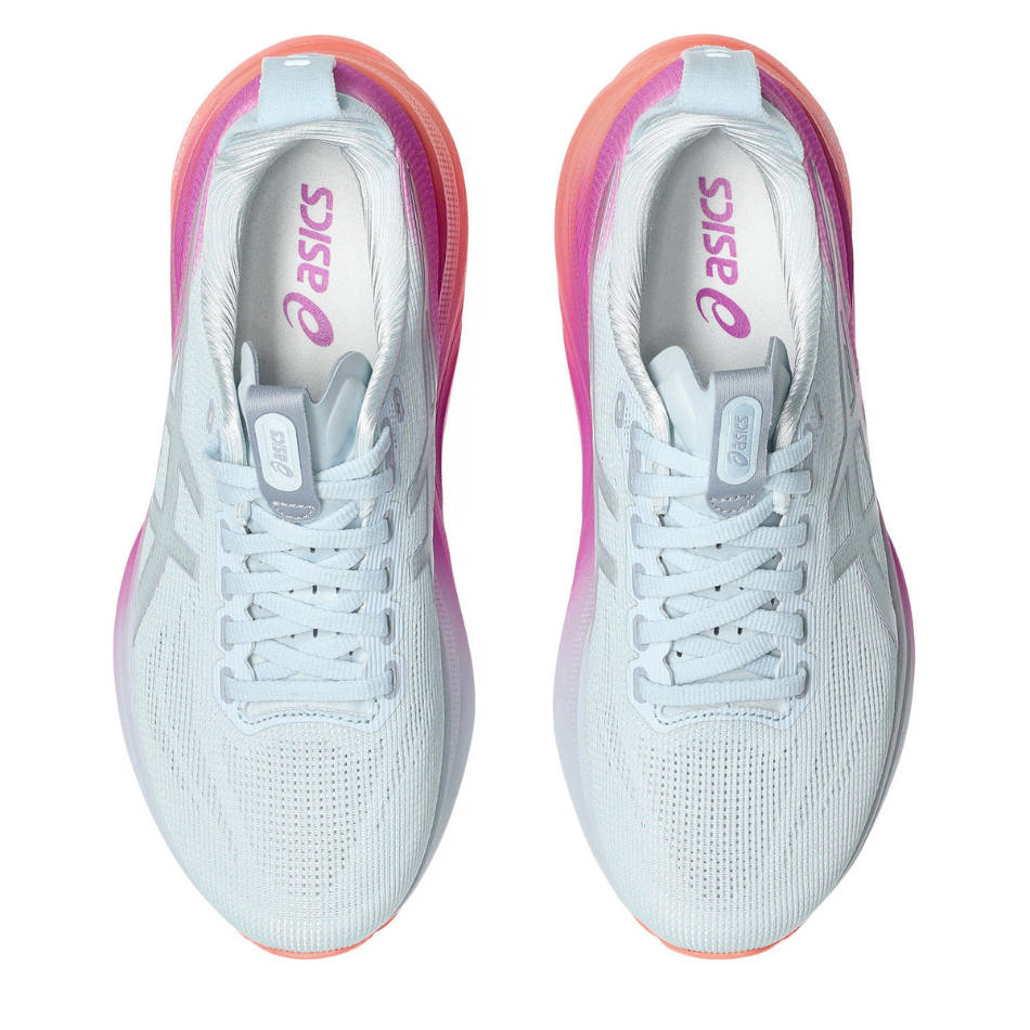 ASICS Women's GEL-KAYANO 32 Sunny Sizzle Running Shoes in Sky/Digital Sakura SS26