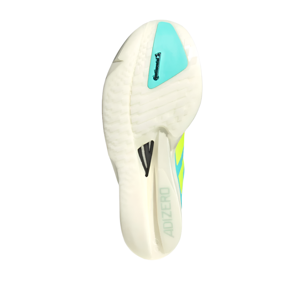 Adidas Men's Takumi Sen 11 Running Shoes in Flash Aqua/Zero Metalic /Mint Ton AW25