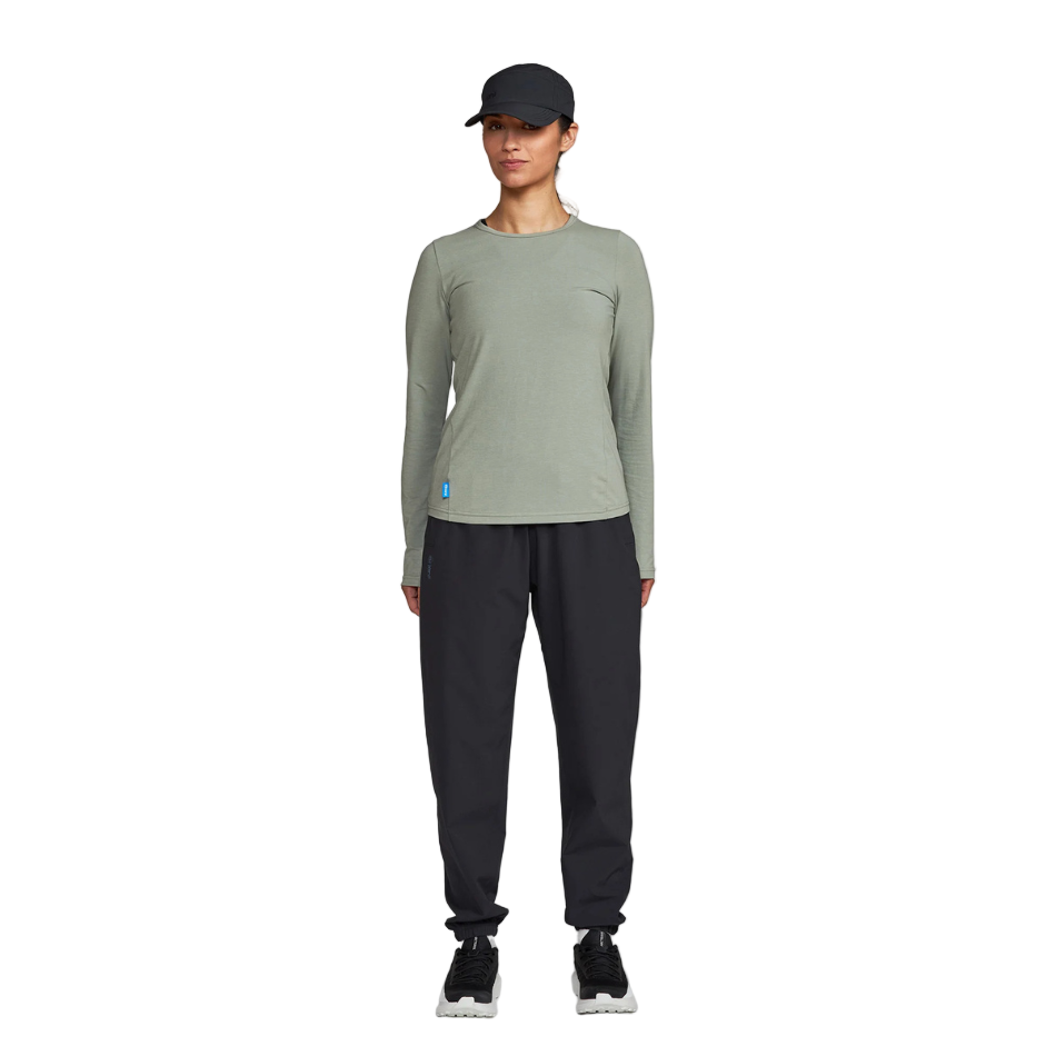 Janji Women's Circa Daily Long Sleeve in Glacial AW25