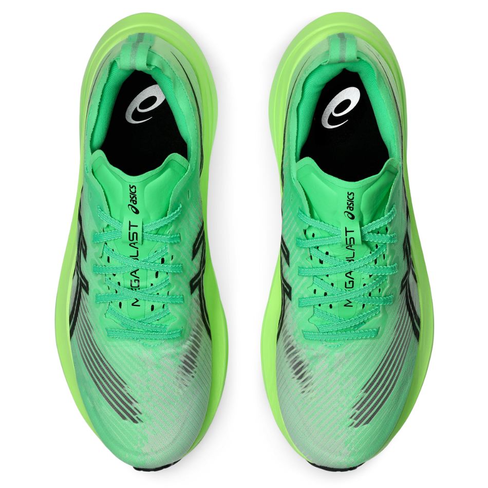 ASICS Unisex MEGABLAST EKIDEN PACK Running Shoes in Vital Green/Black SS26