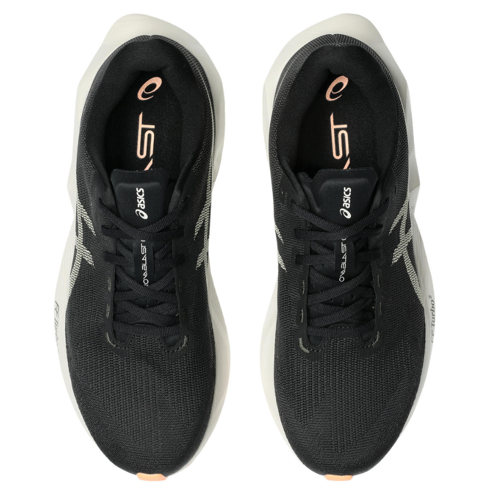 ASICS Men's NOVABLAST 6 Running Shoes in Black/Khaki AW26