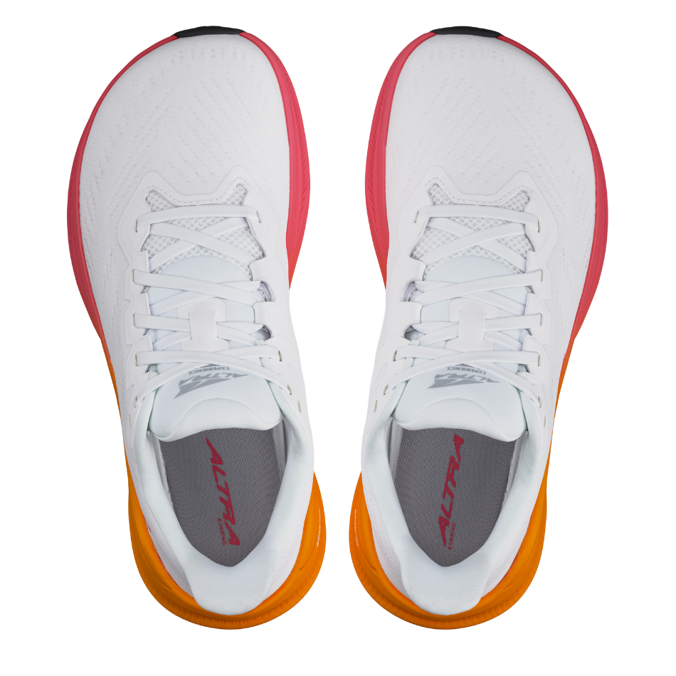 Altra Women's Experience Flow 2 Running Shoes in White/Orange AW25