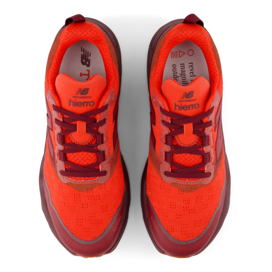 New Balance Men's Hierro v9 Trail Running Shoes in Neo Flame AW26