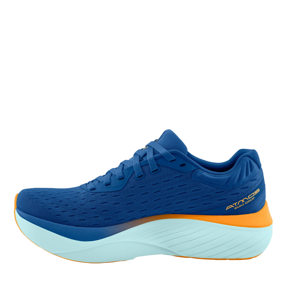 Topo Men's Atmos Running Shoes in Blue/Orange AW25