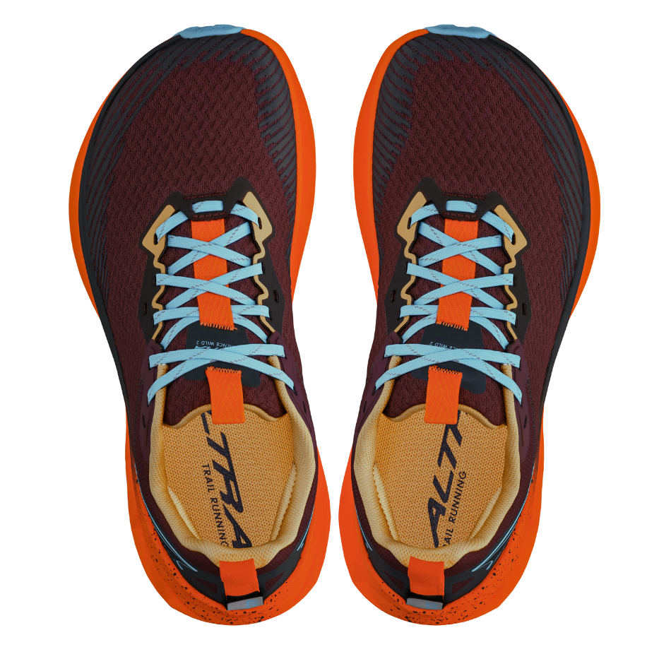 Altra Women's Experience Wild 2 Trail Running Shoes in Maroon AW25