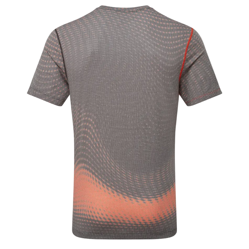 Ronhill Men's Tech Golden Hour Tee in Ronhil Red Motion SS26