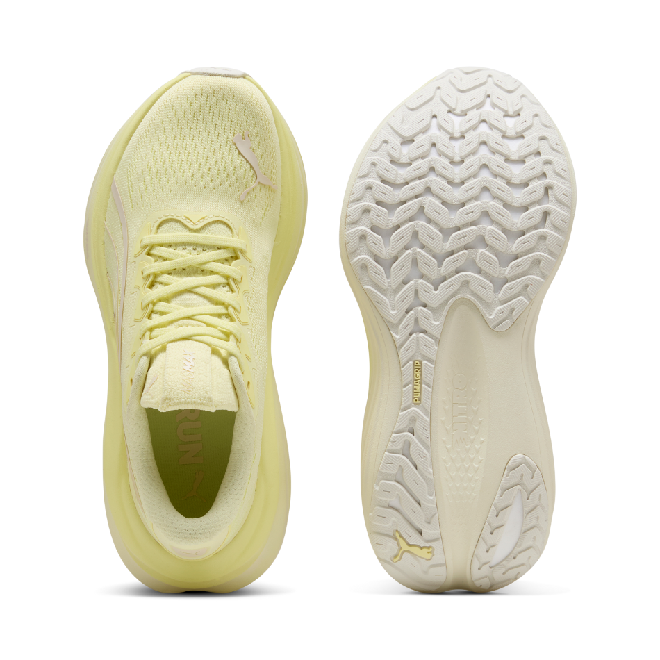 PUMA Women's MagMax NITRO Running Shoes in Gold Moon AW25