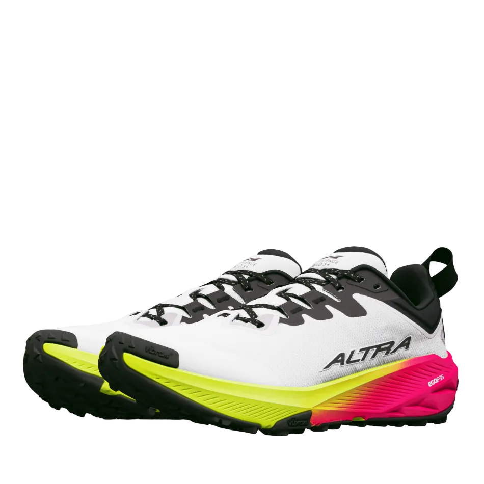 Altra Women's Experience Wild 3+ Trail Running Shoes in Ice/Black/Safety Yellow AW26