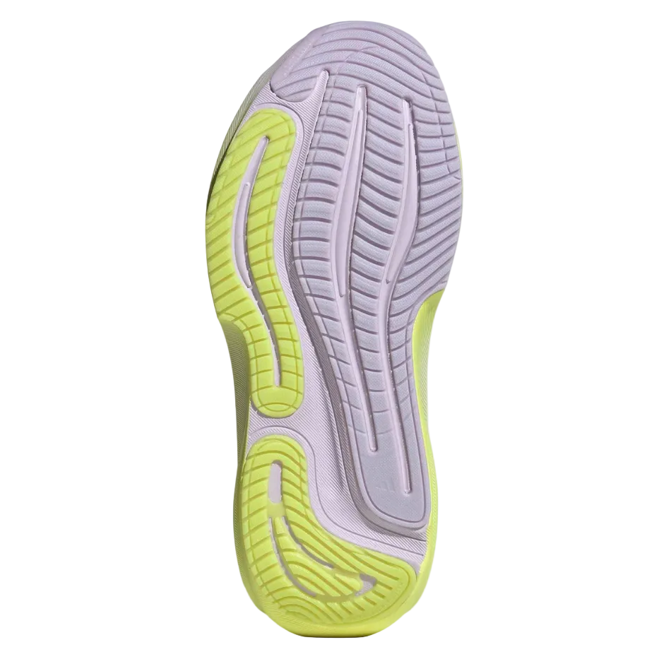 adidas Women's Supernova Rise 3 Running Shoes in Crystal White/Silver Met./Purple Tint AW26