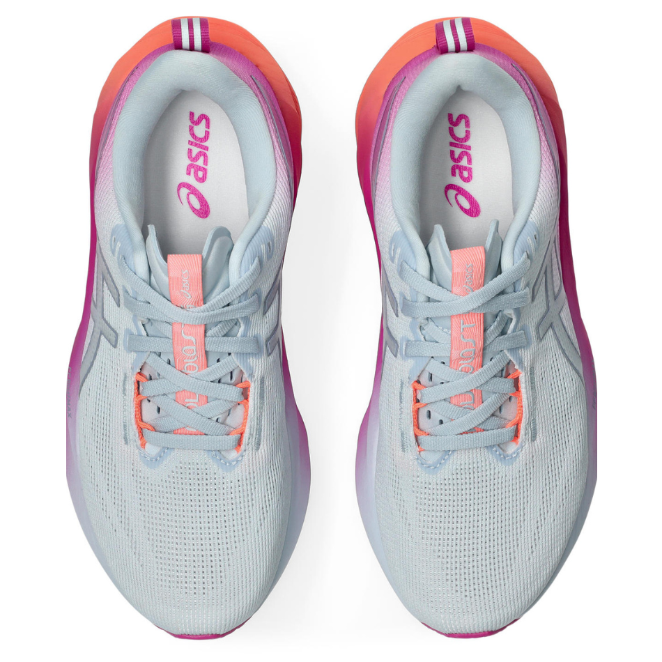 ASICS Women's NOVABLAST 5 Sunny Sizzle Running Shoes in Sky/Digital Sakura SS26