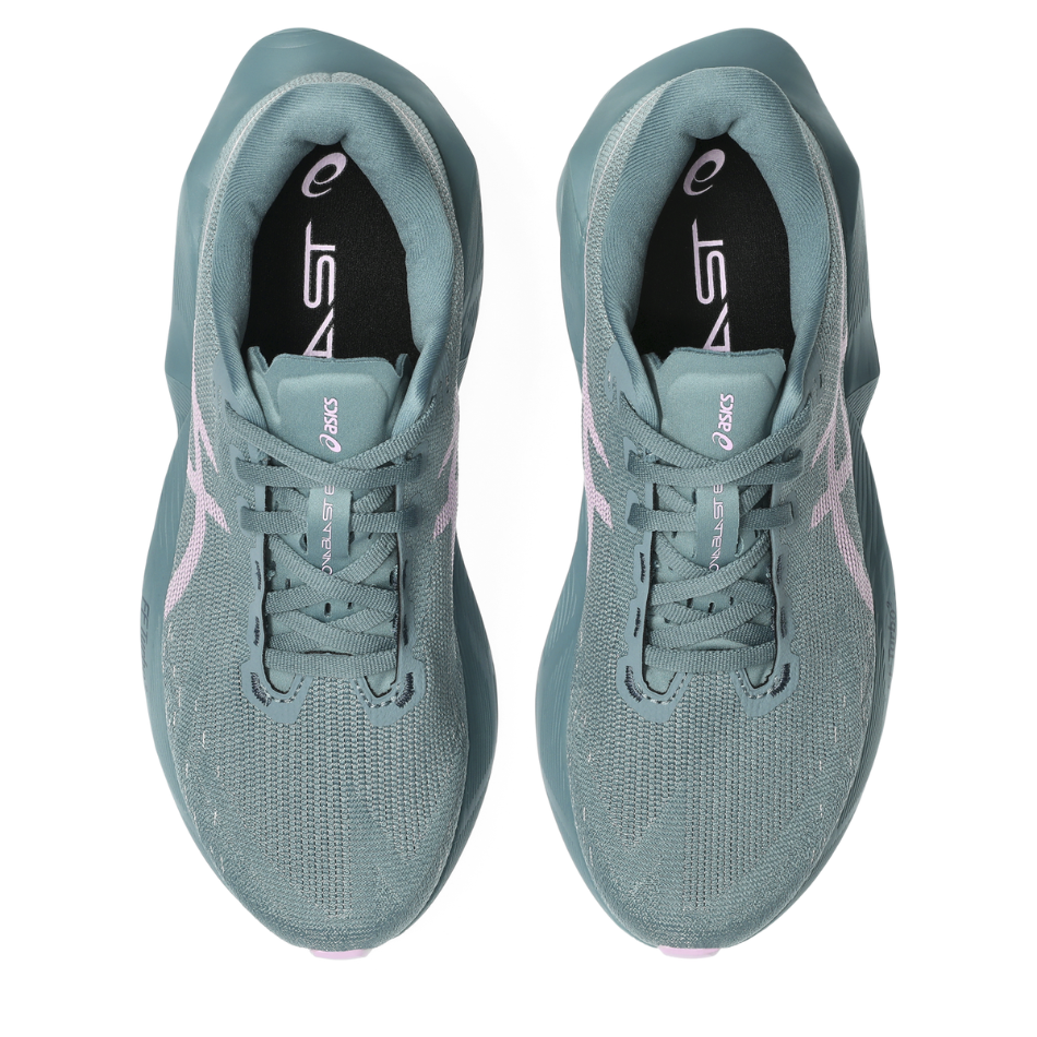 ASICS Women's NOVABLAST 6 Running Shoes in Foggy Teal/Hazy Lilac AW26