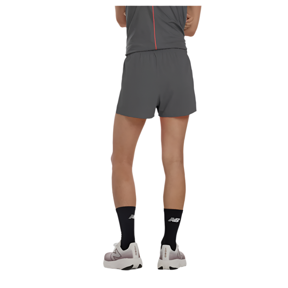 New Balance Men's RC Ultra Light Seamless Split Short 3" in Urgent Red AW25