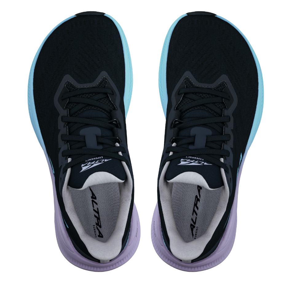 Altra Women's Experience Flow 2 Running Shoes in Black/Light Blue AW25
