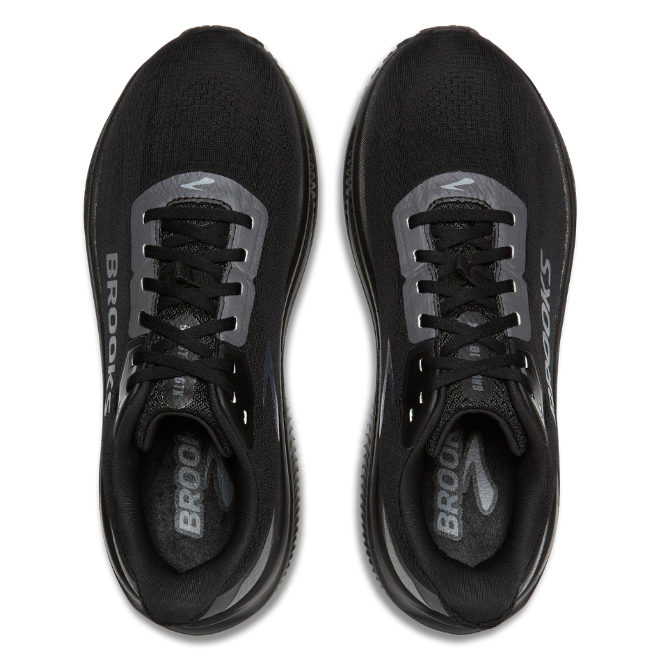 Brooks Men's Ghost 18 GTX Running Shoes in Black/Black/Ebony AW26