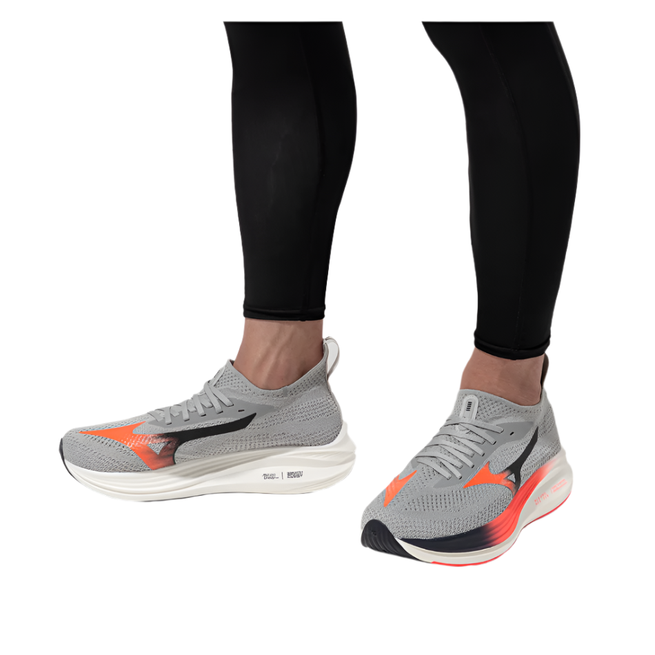 Mizuno Men's Neo Zen Running Shoes in Harbour Mist/Fiery Coral 2/Baritone Blue AW25