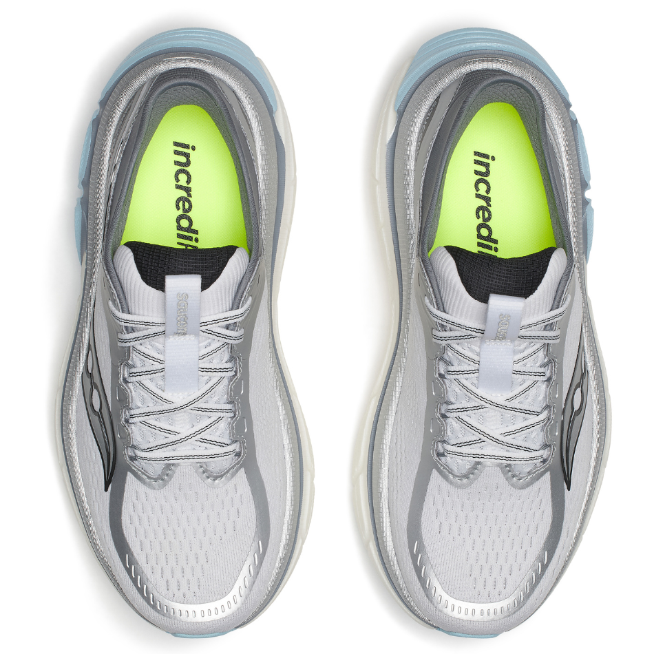 Saucony Women's Paramount Max Running Shoes in Silver/Cinder AW26