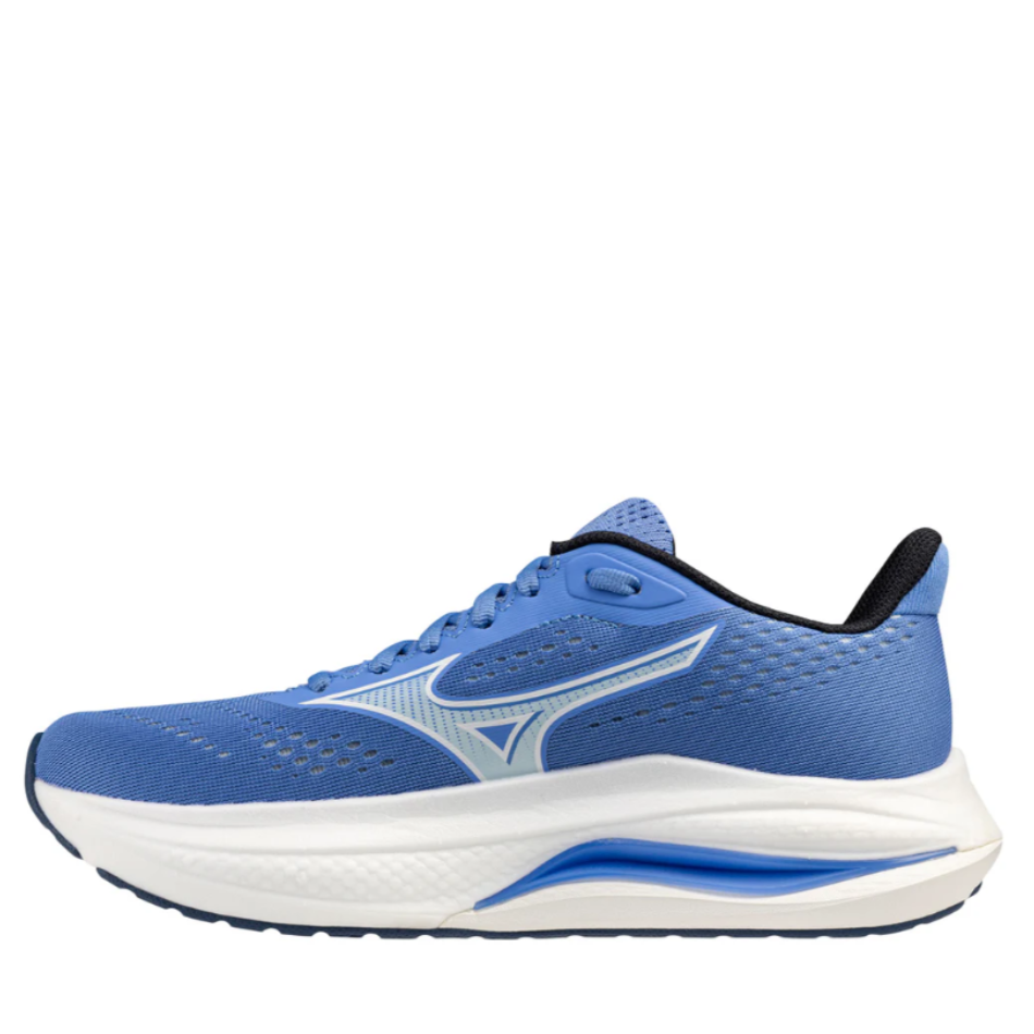 Mizuno Women's Wave Inspire 22 Running Shoes in Ultramarine/White/Lightening Yellow SS26