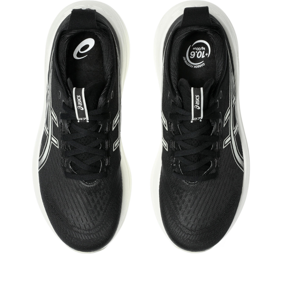 ASICS Women's GEL-NIMBUS 27 Running Shoes in Black/Lake Grey SS25