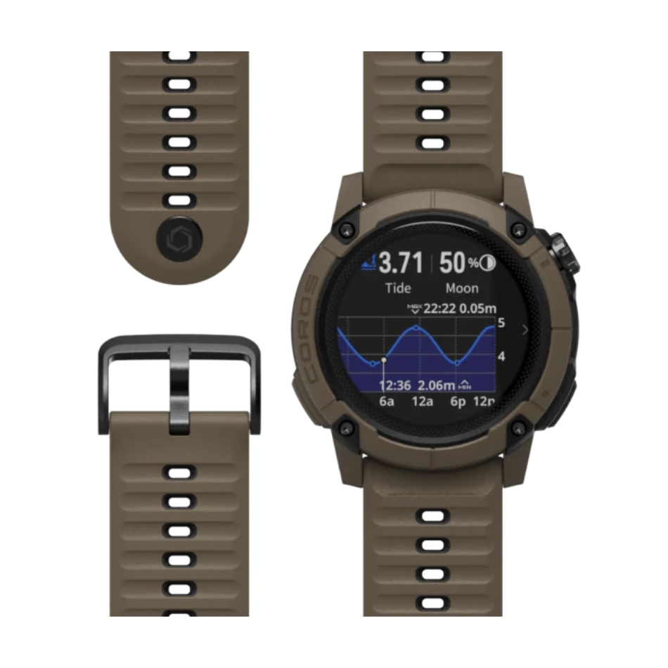 Coros Unisex Nomad Outdoor Adventure Watch in Brown AW25