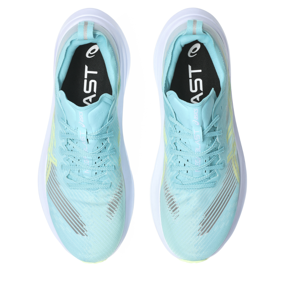 ASICS Unisex MEGABLAST Running Shoes in Energy Aqua/Blue AW26