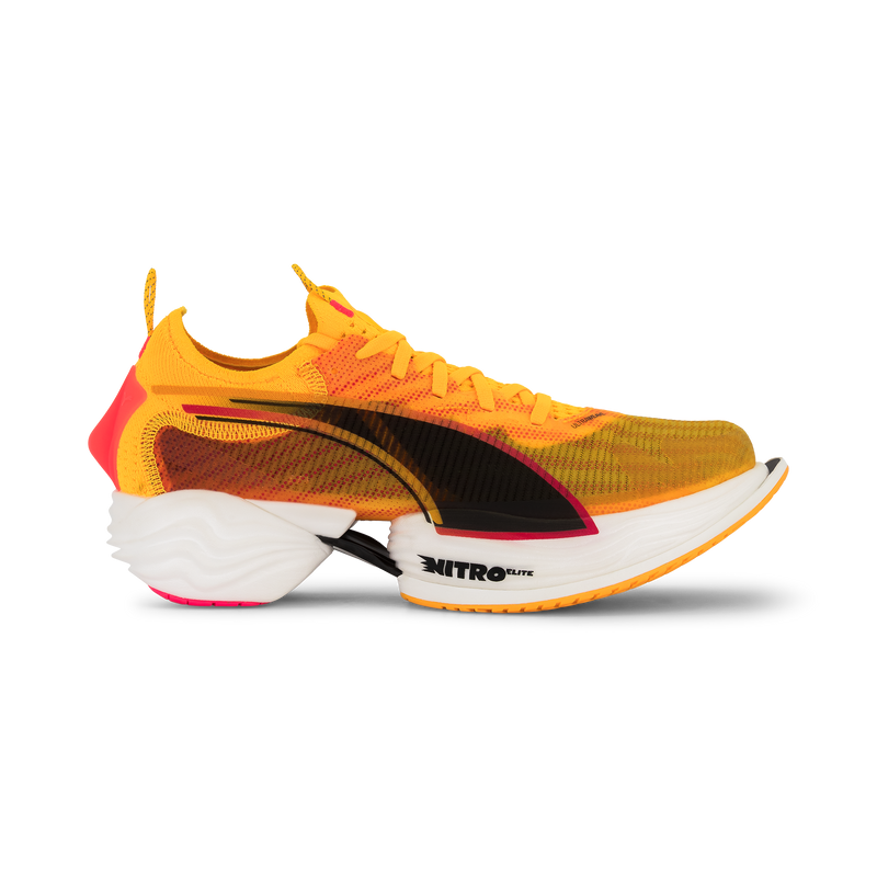 Puma Fast-R Nitro Elite 2 Men's Running Shoes AW24 Sun Stream/Sunset Glow/Puma White