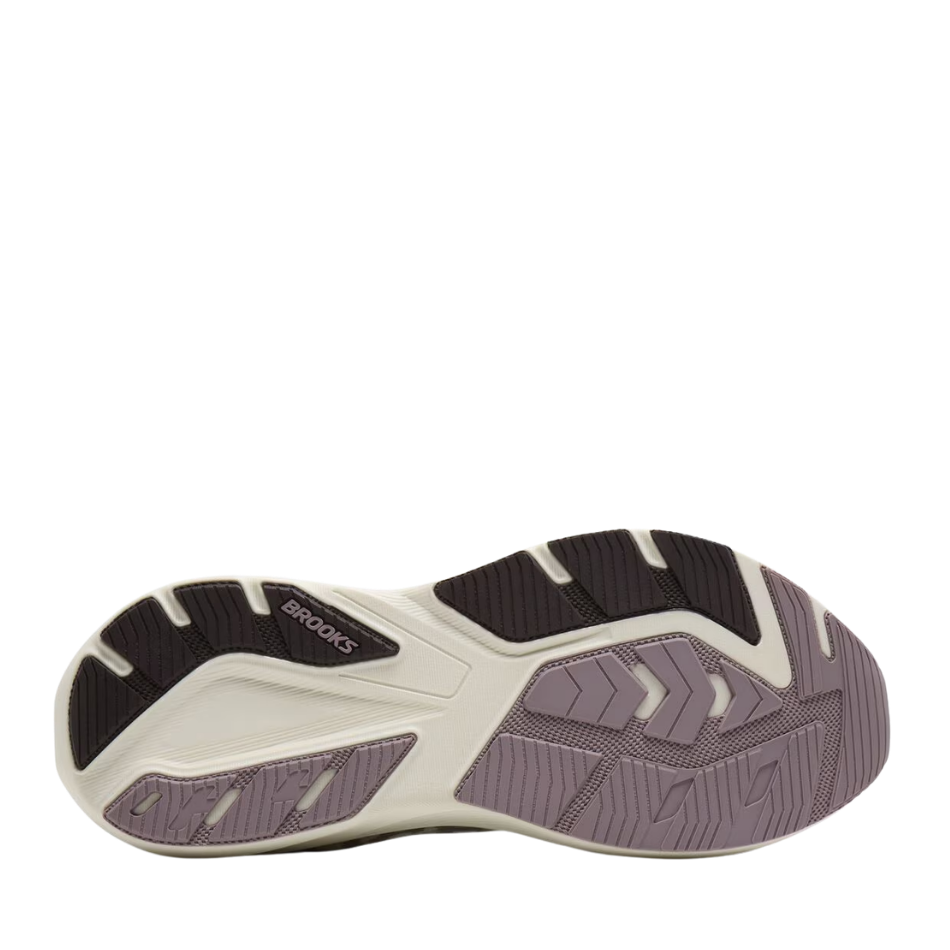 Brooks Women's Ghost Amp Running Shoes in Arctic Wolf/Dove/Pink AW26