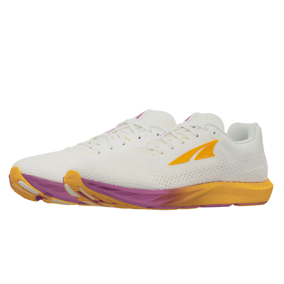 Altra Women's Escalante Racer 2 Running Shoes in White/Orange SS26